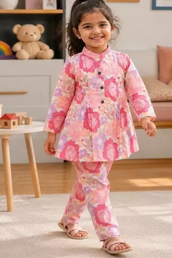 Floral pink co-ords