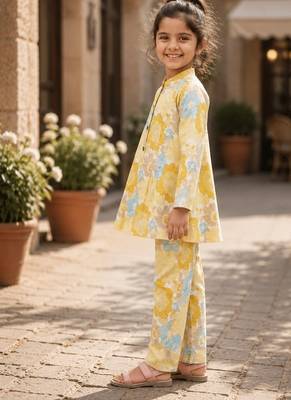 Yellow floral co-ords 2