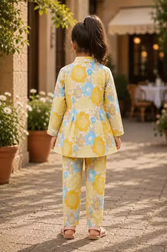 Yellow floral co-ords