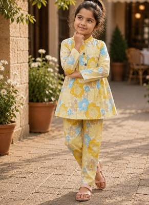 Yellow floral co-ords 4