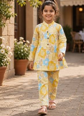 Yellow floral co-ords 5
