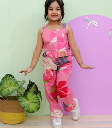 Pink tropical co-ords
