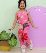 Pink tropical co-ords