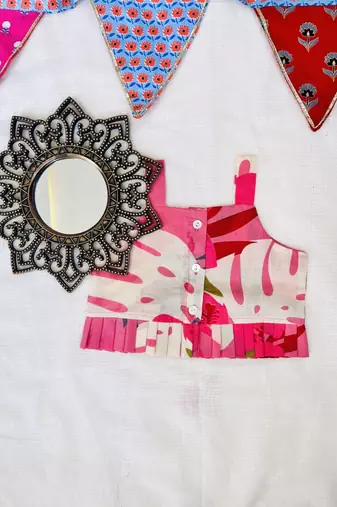 Pink tropical co-ords