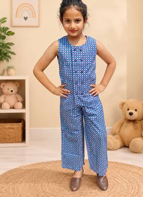 Girls checkered co-ord set 1