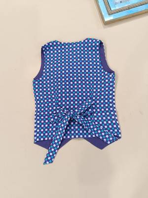 Girls checkered co-ord set 5