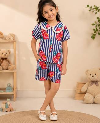 Purple fruit co-ord set 1