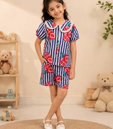 Purple fruit co-ord set