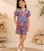Purple fruit co-ord set