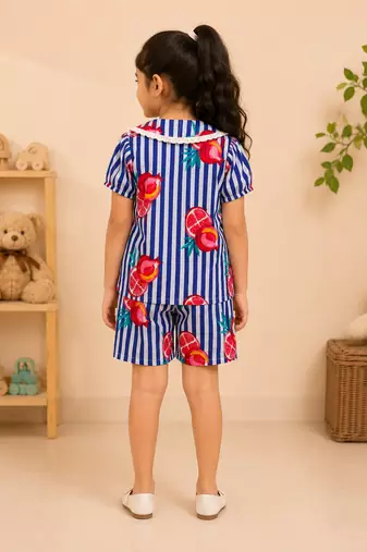 Purple fruit co-ord set