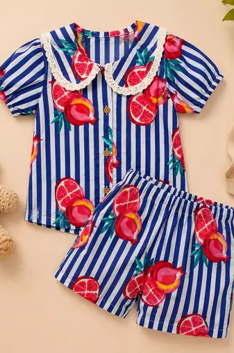 Purple fruit co-ord set