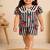 Girls black fruit co-ord