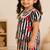 Girls black fruit co-ord