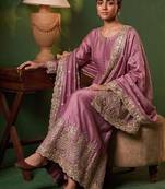 Women Ethnic Motifs Embroidered Empire Thread Work Kurta with Sharara & With Dupatta