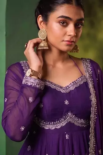 Women Ethnic Motifs Embroidered Empire Kurta with Pyjamas & With Dupatta