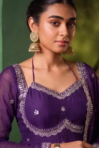 Women Ethnic Motifs Embroidered Empire Kurta with Pyjamas & With Dupatta