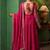 Women Ethnic Motifs Embroidered Empire Thread Work Kurta with Churidar & With Dupatta