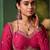 Women Ethnic Motifs Embroidered Empire Thread Work Kurta with Churidar & With Dupatta