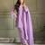 Onion zardosi work crunchy silk patiala salwar suit set with crunchy silk dupatta
