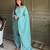 Rama zardosi work crunchy silk patiala salwar suit set with crunchy silk dupatta