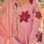 Pink embroidery work cotton butti stitched salwar suit set with chanderi dupatta