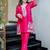 Rani beads work chinnon silk palazzo salwar suit set with koti