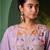 Women Floral Embroidered Regular Thread Work Chanderi Cotton Kurta with Palazzos & With Dupatta