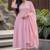 Women Floral Embroidered Empire Thread Work Kurta with Palazzos & With Dupatta