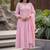 Women Floral Embroidered Empire Thread Work Kurta with Palazzos & With Dupatta