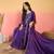 Floral Embroidered Thread Work Kurta With Palazzos & Dupatta