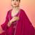 Women Ethnic Motifs Embroidered Empire Thread Work Kurta with Palazzos & Dupatta