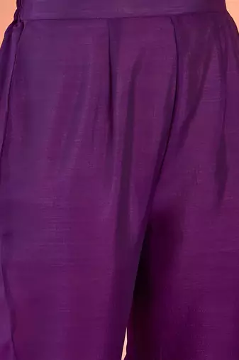 Women Ethnic Motifs Embroidered Regular Thread Work Kurta with Trousers & Dupatta