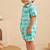 Tie –dye printed cord-set