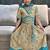 Blue paisley lehenga