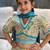 Blue paisley lehenga
