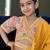 Mustard paisley lehenga