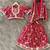 Pink patola print lehenga