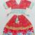 Red kaudi floral lehenga