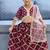 Wine jaal buta lehenga