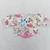 Pink rose print lehenga