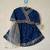 Blue bandhej lehenga choli