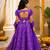 Purple lehenga choli set