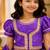 Purple lehenga choli set