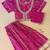 Pink bandhej lehenga choli