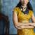 Golden pure satin with handloom weaving silk blend saree festival wear saree
