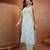 women ethnic motifs embroidered regular chikankari  cotton kurta with palazzos