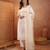  women floral embroidered regular thread work kurta with trousers & with dupatta