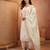  women ethnic motifs embroidered regular mirror work  cotton kurta with trousers & with dupatta