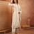  women floral printed regular thread work  cotton kurta with trousers & with dupatta