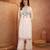  women ethnic motifs embroidered regular thread work  cotton kurta with palazzos & with dupatta